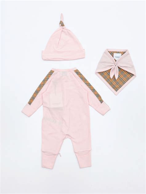 burberry neonata rosa|burberry newborn.